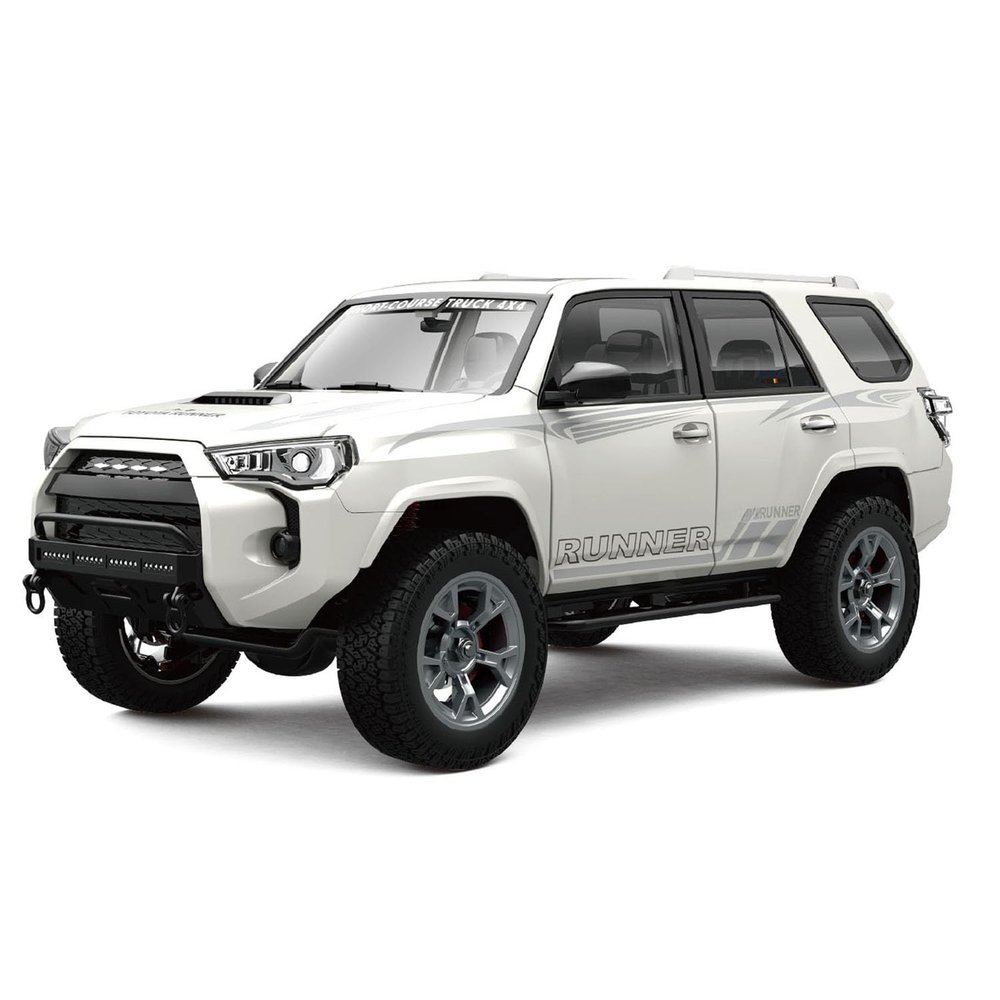 TOUCAN RC HOBBY 1/18 4x4 RC Off Road Vehicles4 209 All Wheel Drive Remote Control Crawler Smoke Unit Lights Sounds Oil Filled Shock Absorber for Ages 14+