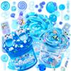 KUALUDJIT 8 Pack Butter Slime Kit for Girls,Party Favors Stretchy and Non-Sticky, Stress Relief Toy for Boys,Soft DIY Slime for Kids Birthday Gift Christmas Stocking Stuffers view 3