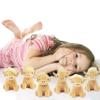 12 Pcs Mini Highland Cow Plush, 5.9 Inch Scottish Stuffed Animal Cattle Toys  Soft, Realistic Desk Decor, Birthday Woodland Party Favors (Yellow) view 4