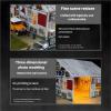 1/64 Diorama, Display with LED Lights, Diorama Garage for Alloy Sport Car Model Toy with LED Lights, Compatible with Hot Wheels Display Case, 1/64 Scale Buildings, American-Style Factory Model view 3