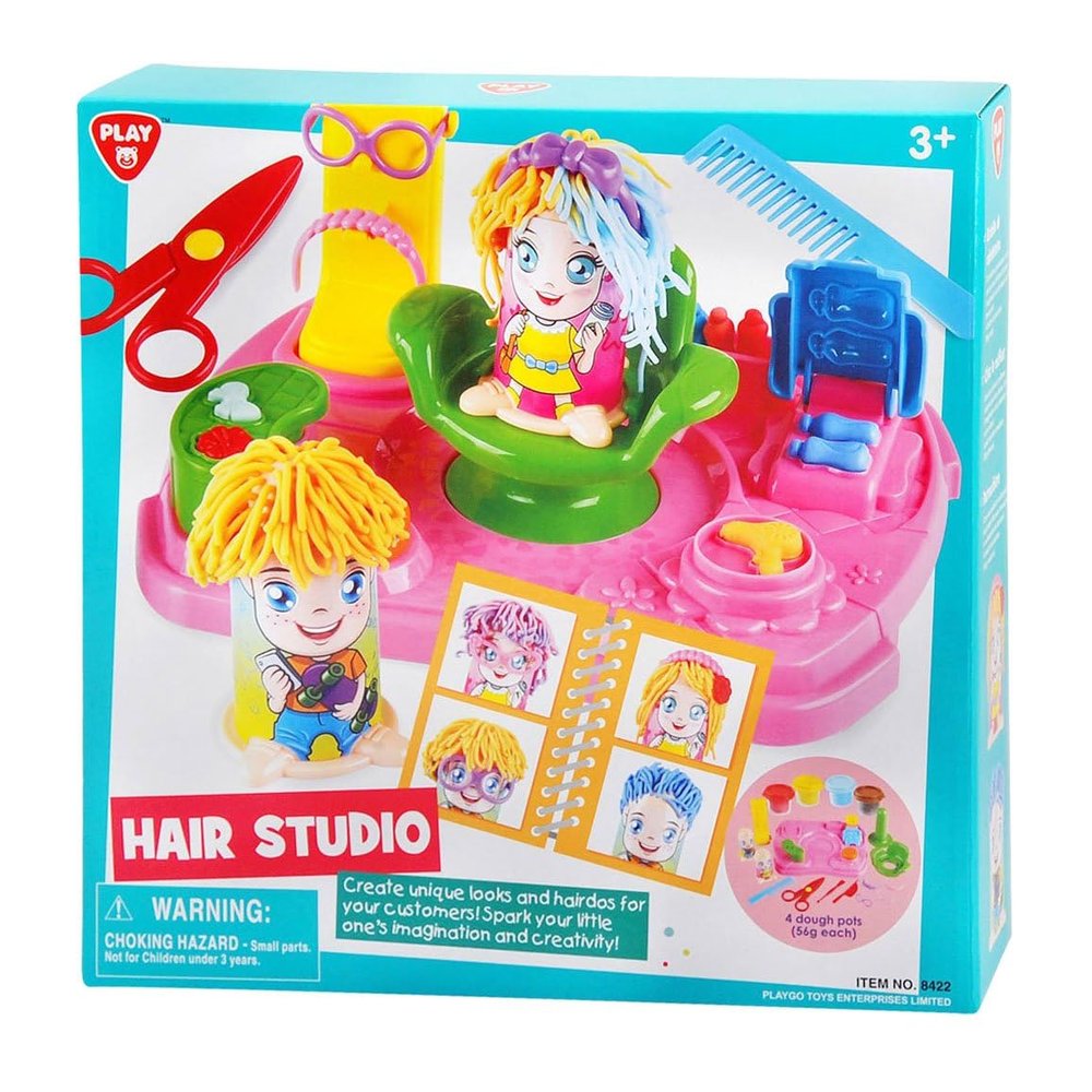 Play Hair Studio Kneading Set - Creative Kneading Toy for Children