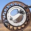 11-inch Kite Reel, Anti-Reverse with Handbrake Professional Outdoor String Spool, Hand-cranked Wanhe Roulette Line Winder Durable Flying Accessories(Brown) view 2