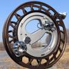 11-inch Kite Reel, Anti-Reverse with Handbrake Professional Outdoor String Spool, Hand-cranked Wanhe Roulette Line Winder Durable Flying Accessories(Brown) view 3