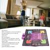 VBESTLIFE Electronic Dance Pad with AUX Input & Microphone, Interactive Dance Mat Toy with 4 Gaming Modes, Non Slip Surfaces for Boys Girls Ages 3 to 12 view 2