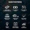 BICRKTOMXY V050 Smart GPS RC Fishing Bait Boat for Pools&Lakes, 12000mAh 500m 2KG Large Capacity Single-Hopper RC Boat with Led Lights and Dual Power, Gifts for Adults view 3