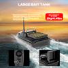 BICRKTOMXY V050 Smart GPS RC Fishing Bait Boat for Pools&Lakes, 12000mAh 500m 2KG Large Capacity Single-Hopper RC Boat with Led Lights and Dual Power, Gifts for Adults view 4