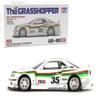 1:64 Diecast Model Car Compatible for Nissan Skyline GT-R (R34) Tamiya X Kaido House The Grasshopper V1 White Limited Edition by Kaido House x Mini GT KHMG167 view 1