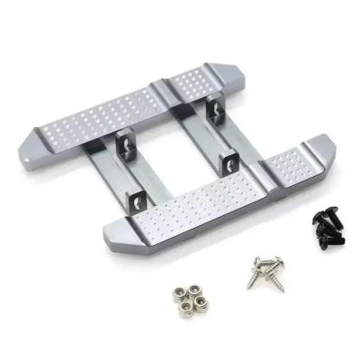 Parts For MN D90 D91 D99S MN90 For MN99S 1/12 Metal Pedal Side Plate Slider RC Car Upgrade Parts Accessories(Light Grey)