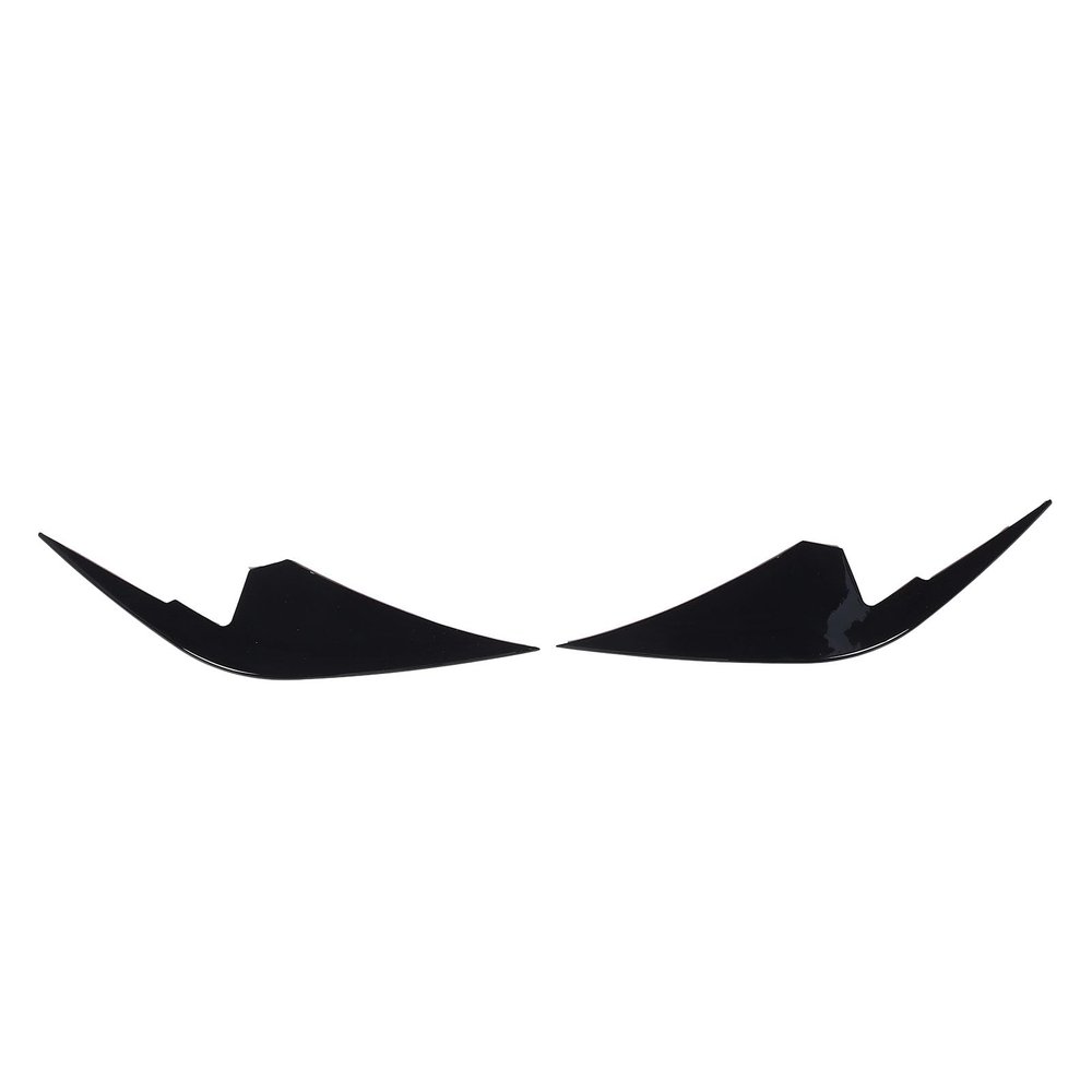 Brilluxa Bumper Vent, Front Spoiler Canard Splitter Fin Trim Compatible With GR86 2022 and After, Pair Bumper Vent Decoration Replacement