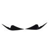 Brilluxa Bumper Vent, Front Spoiler Canard Splitter Fin Trim Compatible With GR86 2022 and After, Pair Bumper Vent Decoration Replacement view 1