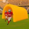 16.5x10x10FT Orange Quick Setup Inflatable Tunnel Arch - for Sports Games, Trade Shows & Promotions (Blower Included) view 3