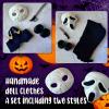 Two Sets Of 17cm Halloween Doll Outfits With Spooky Mask Accessories 17cm Halloween Adorable Halloween Fashion Dolls view 4