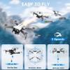 1080P Mini Drone with Camera, Drone for Beginners with Light, WiFi Transmission, One Key Start, Gestures Selfie, Waypoint Fly, 3D Flip, Headless Mode and App Control view 3
