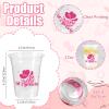 100 Pcs Western Cowgirl Plastic Cups, 12 Oz Pink Disco Cowgirl Plastic Clear Disposable Drinking Cups for Western Party Decoration Cowgirl Birthday Wedding Party Supplies view 4