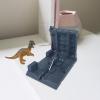 JWQFBC Interlocking Display Base Model Display Stand Builders Part Transforming Robot Rack, HG RG Model Stand view 4
