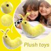 10.63 Inch Banana Slug Plush, Stuffed Figure Throw Pillows for Home Decor for Game Fans view 2