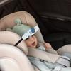 3 Pcs Baby Head Support for Car Seat Stroller Seat Neck Relief Head Band Straps Headrest for Toddler Kids Children Child Baby Infant Sleeping Traveling(White and Grey) view 3