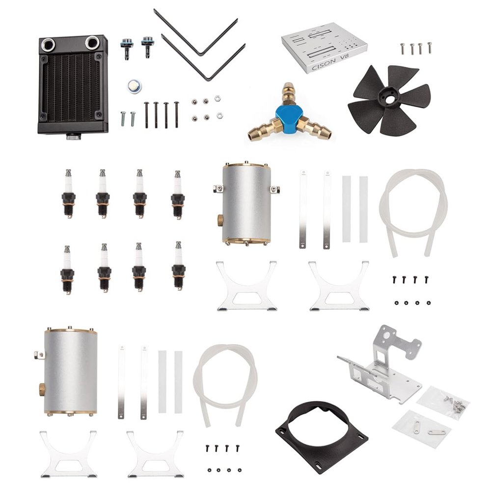 Accessories Suitable for CISON-V8 Engine ModelComplete Set of Accessory