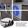 Spring-Loaded Safety Swing Gate, 1-Way Pedestrian Access Door for Driveway, Supermarket, Garden, and Warehouse, Stainless Steel(Leftdoor,70x103cm) view 3