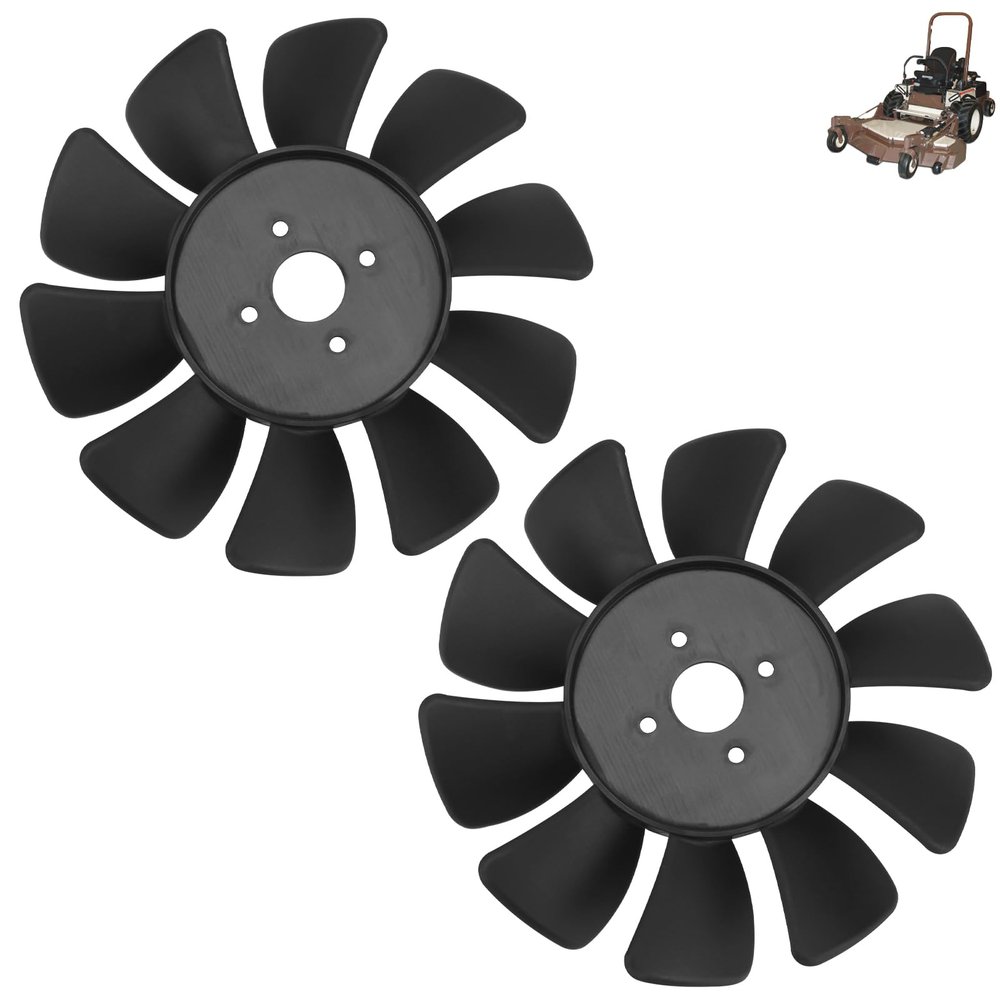320857 Cooling Fan for Grasshopper FrontMount and MidMount Tansmissions, Also Fit Chain-Drive Certain Models, Keep Transmission Mower from Over Heating
