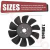 320857 Cooling Fan for Grasshopper FrontMount and MidMount Tansmissions, Also Fit Chain-Drive Certain Models, Keep Transmission Mower from Over Heating view 2