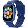 Kids Game Smart Watch 1.54" HD Touch Screen, 30+ Educational Games, Camera, Pedometer, Alarm, MP3 Player, Torch, Auidobook, Learn Card,Time Tools, Parental Control, Wrist Watch for Boys Girls (Blue) view 1