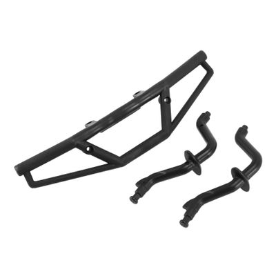 AQWBTYD Rc Car Bumper Compatible with HPI for Racing for Savage XL for Flux for Rovan for TORLAND 1/8 RC Car Front Bumper Kit Upgrade Accessories