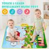 Baby Musical Play Mat,Early Educational 3 in 1 Floor Piano Drum Animal Play Blanket Montessori Sensory Musical Learning Toys,Baby 1-3 Birthday (Green Farm Pattern-35.4"*27.5 ") view 4