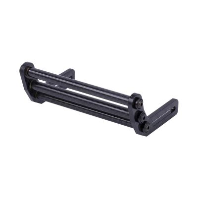 Rc Car Bumper Compatible with TRX4 for LCG for SCX10 90046 D90 TF2 CC01 for Capra 1/10 RC Crawler Part Front Bumper Upgrade Parts(Black)