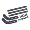 Rc Car Bumper Compatible with TRX4 for LCG for SCX10 90046 D90 TF2 CC01 for Capra 1/10 RC Crawler Part Front Bumper Upgrade Parts(Black) view 2