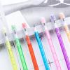 Altriapendragon 10Pcs Stackable Push, Fun Pencils With Eraser Stacking Point Leads Translucent Multiple Point Stackable Pencil Not Sharpening. view 3