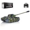 TOUCAN RC HOBBY 1/16 Henglong 7.0 Upgraded German King Tiger RTR RC Tank 3888A with 360 Turret view 1