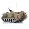 TOUCAN RC HOBBY TD 1/16 RC Tank M2412-C M113A2 APC Infrared Turret Rotary 360 Degree Remote Control Electric Military Vehicle Metal Wheels view 4