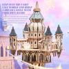 3D Wooden Music Box Puzzle for Adults, Castle in The Sky DIY Rotating 3D Musical Puzzle Crafts Model, Creative Desk Ornament & Gifts (534PCS) view 2