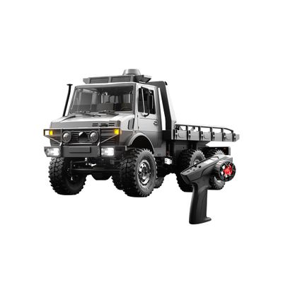 1/18 RC Truck, 2.4G Full-Proportional 6WD Pickup RC Off-Road Car All-Terrain RC Rock Crawler, 15KM/H Remote Control Transport Truck Vehicle Model Gift for Adults -RTR