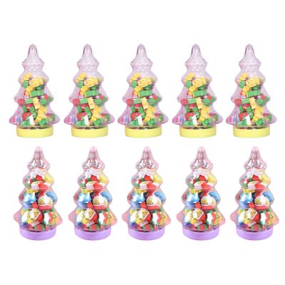 230Pcs Christmas Theme Erasers Small Cartoon Erasers for Kid Game Prize Students Rewards Christmas Stocking Fillers Pencil Correction