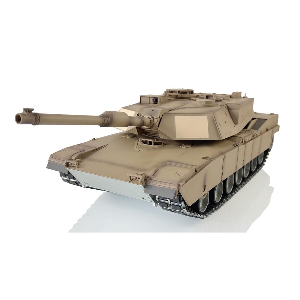 TOUCAN RC HOBBY Refitted HengLong Factory 3918 M1A2 Abrams Metal Chassis Plastic Hull RTR RCTANK