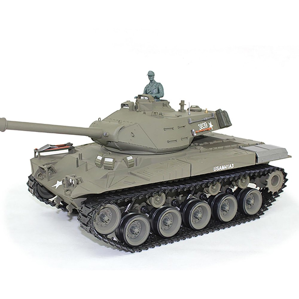 TOUCAN RC HOBBY 1/16 Henglong 7.0 FPV Walker Bulldog RC Tank 3839 360 Turret Barrel Recoil