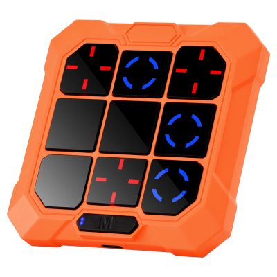 6 in 1 Tic-Tac-Toe Handheld Game for Kids & Teens, Easter Basket Stuffers, 1-2 Players, Electronic Travel Board with 6 Games, Memory Game & Whack a Mole, Fidget Puzzle Toys for Boys Girls Age 6-12+