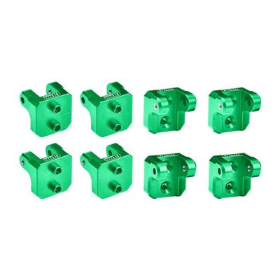 Aluminum 7075-T6 Alloy Front and Rear Upper Shock Mount for LOSI 1/8 LMT 2.0 Grave Digger 4X4 Solid Axle Brushless Monster Truck-LOS04028 Upgrades - Green