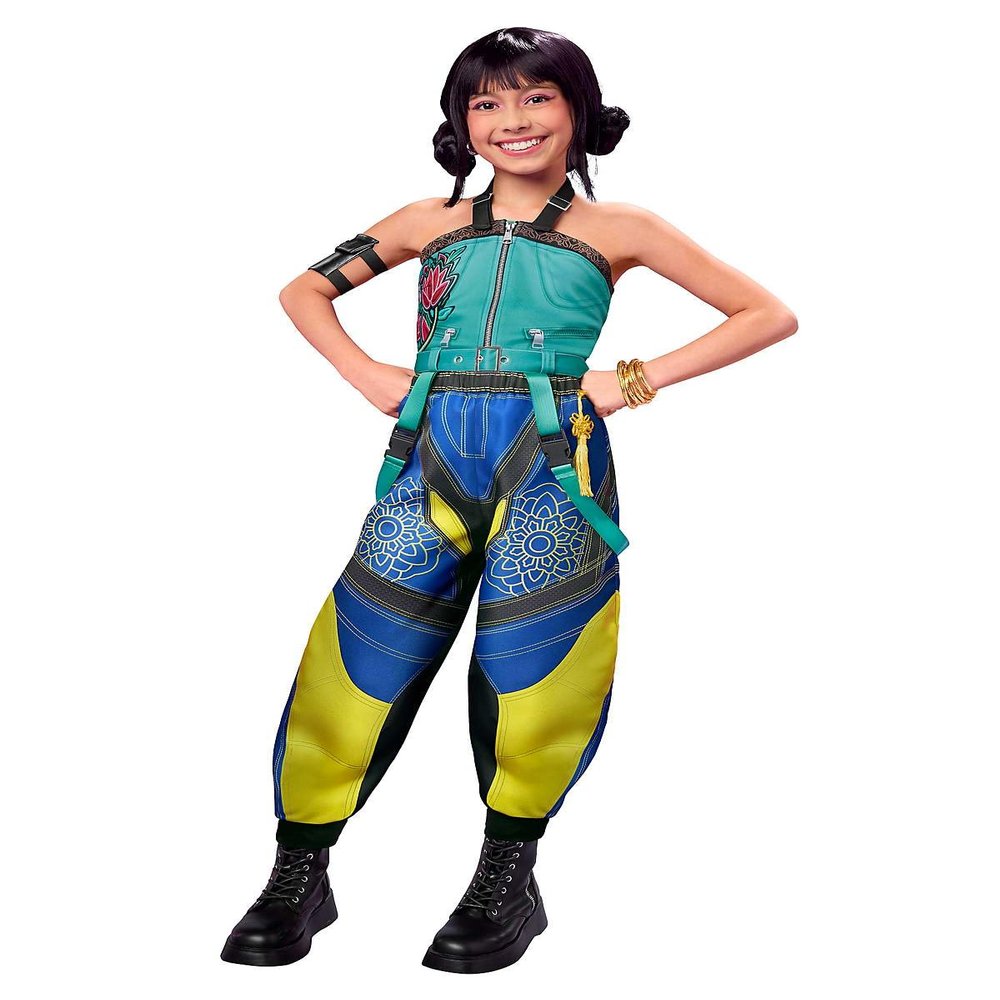 Spirit Halloween Kpop Demon Hunters Kids Zoey Costume, Officially Licensed, Girls Cosplay Singer Outfit, Girls, Size Child Large Standard, Multicolor