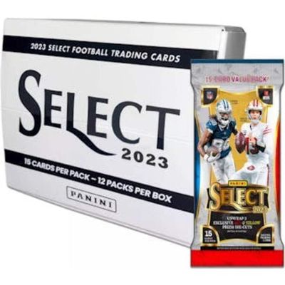 23 PANINI NFL SELECT FAT PACK 12CT BOX