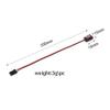 2Pcs RC JR Style 1 Male to 4 Female Y Harness Leads Splitter Lead Wire for RC Cars Airplane Helicopter Drone Receiver Fan Extender Wire view 2