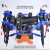 Aluminum 7075-T6 Alloy Front and Rear Upper Shock Mount for LOSI 1/8 LMT 2.0 Grave Digger 4X4 Solid Axle Brushless Monster Truck-LOS04028 Upgrades - Black view 2