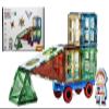 100-Piece Colorful Castle Magnetic Building Tiles for Kids ([Gift Box Set] 100-Piece A-0011) view 1