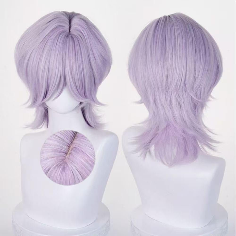 Anime witch full staff cos wig a variety of character styles full head cover Halloween (A secret)