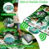 qiunhang Dance Mat Toys for Kids, Dinosaur Toys for Electronic Dance Pad with 3 Game Modes, Built-in Music, Touch Sensitive Kids Musical Mat, Christmas & Birthday Gift for Boys 3-13 view 3