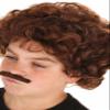 Fun Costumes Lovable Luchador Kid's Wig and Mustache Costume Kit - ST view 4
