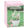 Lesser & Pavey Christmas Mini Bricks White Snowdrops Building Blocks for Home & Office | Artificial Flowers Mini Pots for Decor | Micro Bricks Sets for Adults & Kids | Lovely Gift for Women & Men view 2