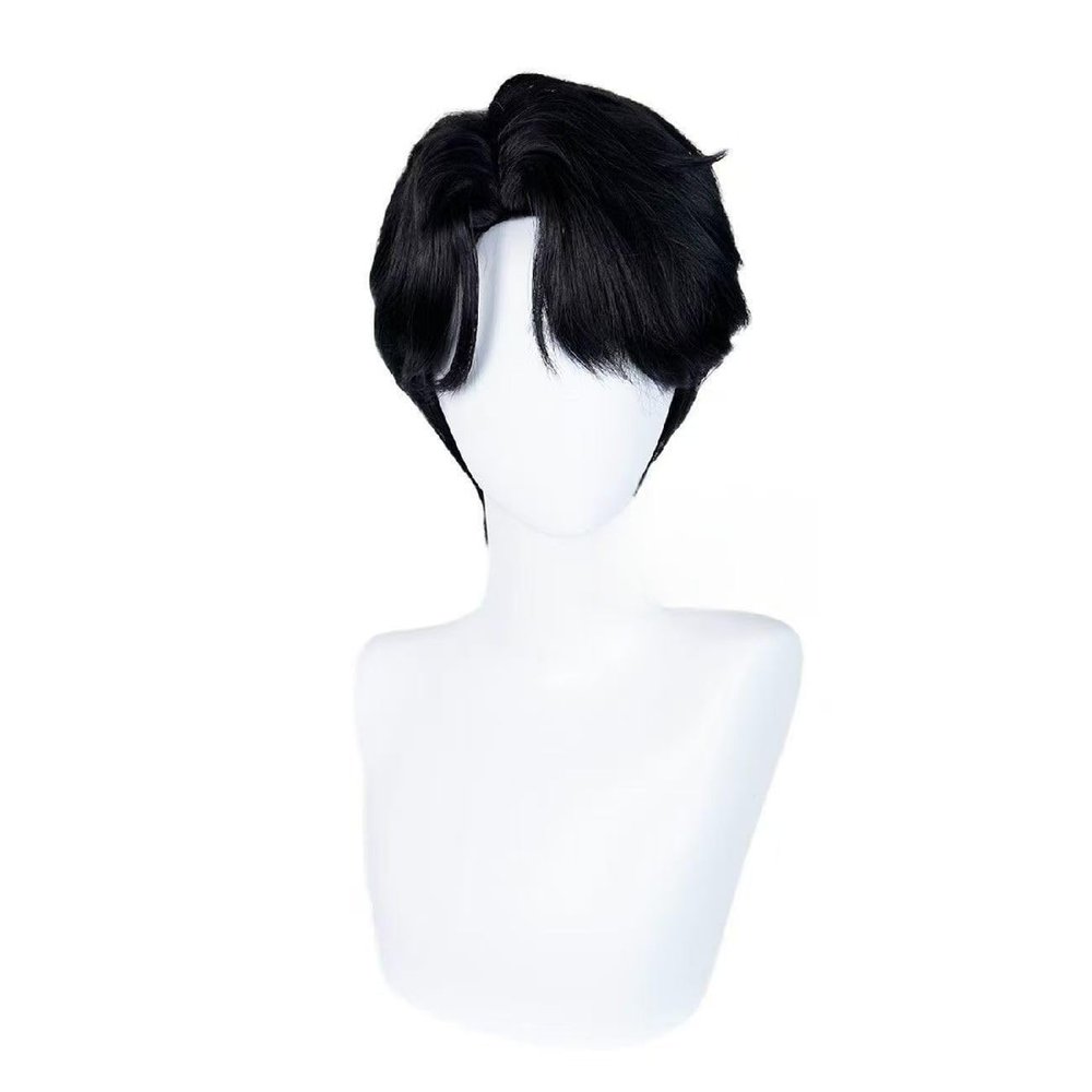 Anime witch full staff cos wig a variety of character styles full head cover Halloween (Qin A Yu)